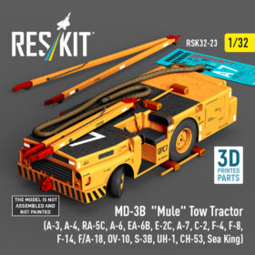 Reskit MD-3B "Mule" Tow Tractor (A-3, A-4, RA-5C, A-6, EA-6B, E-2C, A-7, C-2, F-4, F-8, F-14, F/A-18, OV-10, S-3B, UH-1, CH-53, Sea King) (1/32)