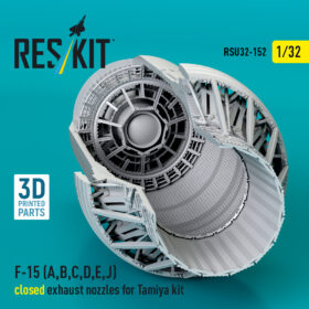 Reskit F-15 (A, B, C, D, E, J) closed exhaust nozzles for Tamiya kit (1/32) RSU32-0152