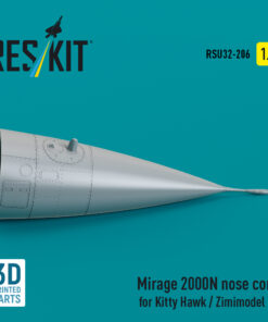 Reskit Mirage 2000N nose cone for Kitty Hawk / Zimimodel kit (3D Printed) RSU32-0206