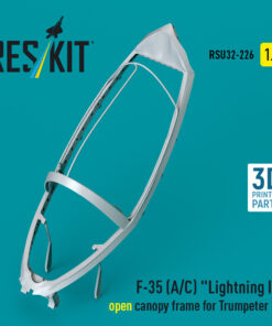 Reskit F-35 (A/C) "Lightning II" open canopy frame for Trumpeter kit (1/32) RSU32-0226