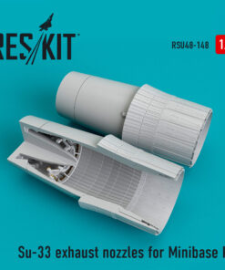 Reskit Su-33 exhaust nozzles for Minibase kit (3D Printed) RSU48-0148