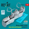 Reskit Mirage 2000D cockpit (Basic edition with 3D decals) for Kinetic kit (1/48) RSU48-0376