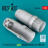 Reskit F-15 (A, B, C, D, E, J) open exhaust nozzles for GWH kit (1/48) RSU48-0450