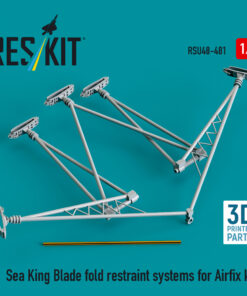 Reskit Sea King blade fold restraint systems for Airfix kit (3D Printed) RSU48-0481