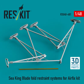 Reskit Sea King blade fold restraint systems for Airfix kit (3D Printed) RSU48-0481
