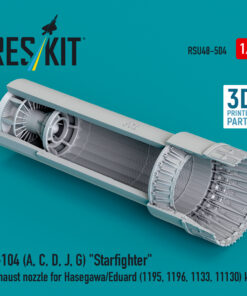 Reskit F-104 (A, C, D, J, G) "Starfighter" exhaust nozzle for Hasegawa/Eduard kit (3D Printed) (1/48) RSU48-0504