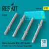 Reskit Matra Durandal (BLU-107) bombs (F-15E, F-16, F-111E, Tornado, Mirage 2000) (3D Printed) (1/32) RS32-0507