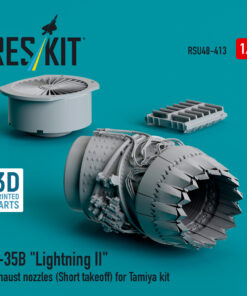 Reskit ​F-35B "Lightning II" exhaust nozzle (Short takeoff) for Tamiya kit (3D printed) (1/48) RSU48-0413