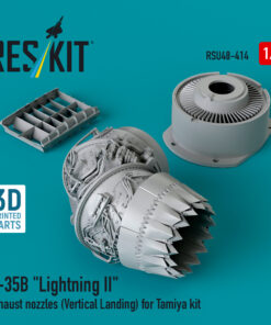 Reskit ​F-35B "Lightning II" exhaust nozzles (Vertical Landing) for Tamiya kit (3D printed) (1/48) RSU48-0414