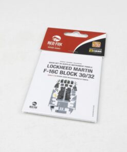 Red Fox 1/32 F-16C Block 30/32 (for Tamiya kit) RFSQS-32063