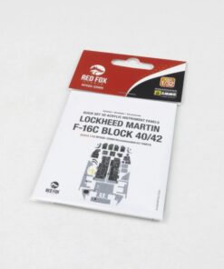 Red Fox 1/32 F-16C Block 40/42 (for Tamiya kit) RFSQS-32069
