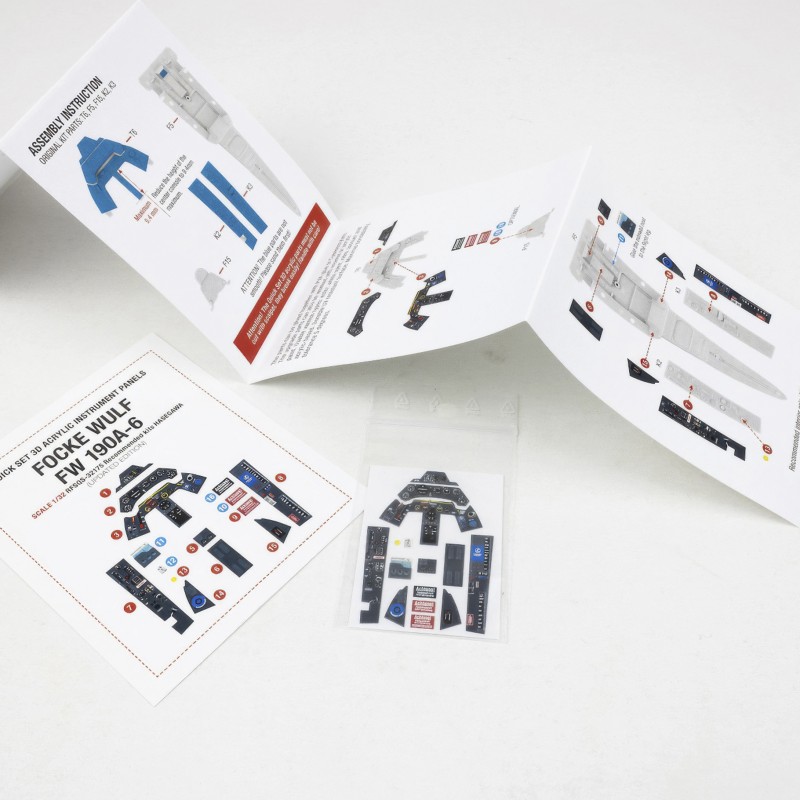 Red Fox 1/32 Fw 190A-6 Updated (for Hasegawa kit) RFSQS-32175 - Image 2