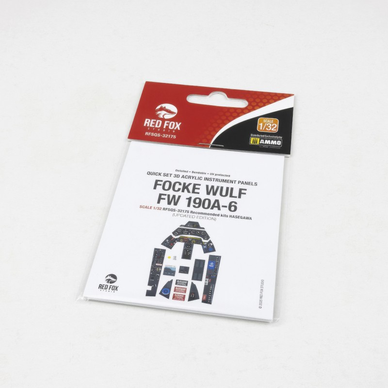 Red Fox 1/32 Fw 190A-6 Updated (for Hasegawa kit) RFSQS-32175
