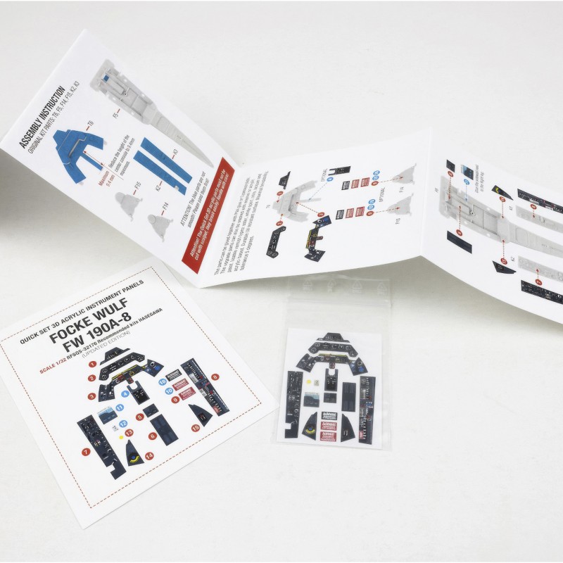 Red Fox 1/32 Fw 190A-8 Updated (for Hasegawa kit) RFSQS-32176 - Image 4