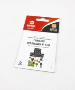Red Fox 1/32 P-40B Warhawk (for GWH kit) RFSQS-32172