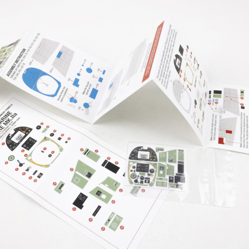 Red Fox 1/32 Spitfire Mk.IIa Updated (for Revell/Hobby 2000 kit) RFSQS-32157 - Image 3