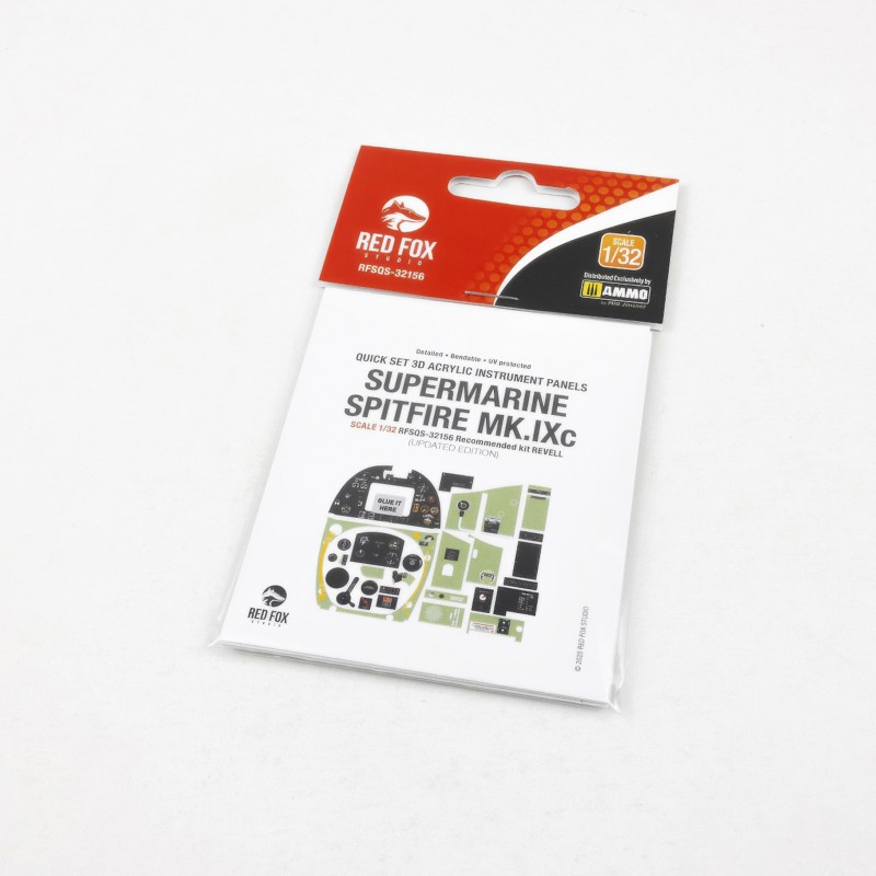 Red Fox 1/32 Spitfire Mk.IXc Updated (for Revell kit) RFSQS-32156