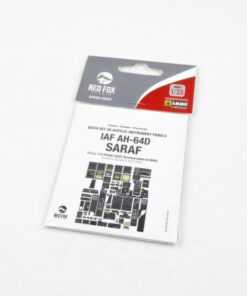 Red Fox 1/35 AH-64Di SARAF (for Meng kit) RFSQS-35027