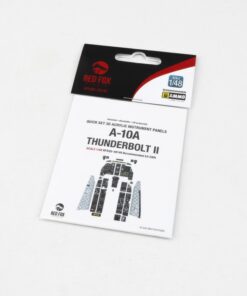 Red Fox 1/48 A-10A Thunderbolt II (for GWH kit) RFSQS-48148