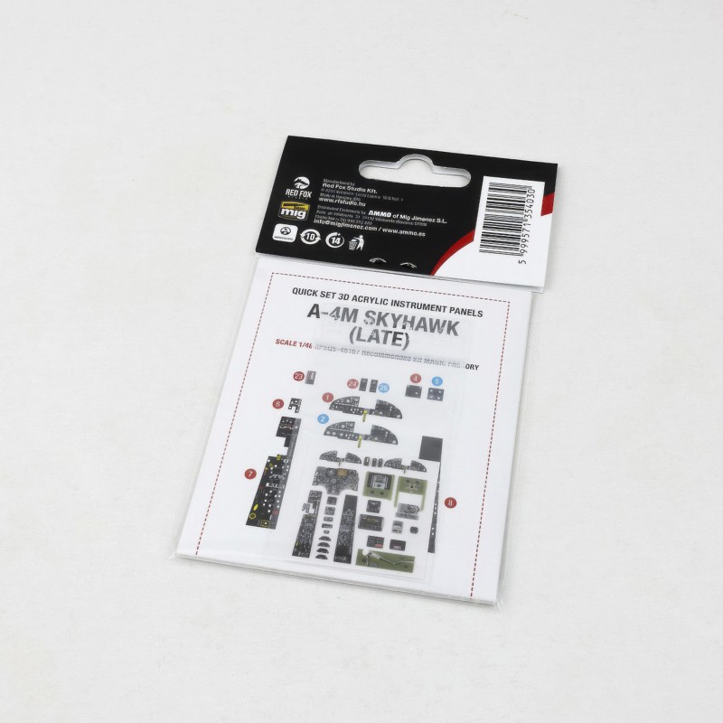 Red Fox 1/48 A-4M Skyhawk Late Version (for Magic Factory kit) RFSQS-48167 - Image 5