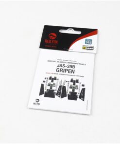 Red Fox 1/48 Jas-39B Gripen (for Kitty Hawk kit) RFSQS-48188