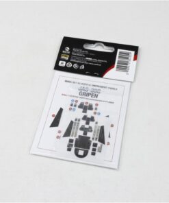 Alternative view of Red Fox 1/48 Jas-39C Gripen (for Kitty Hawk kit) RFSQS-48201