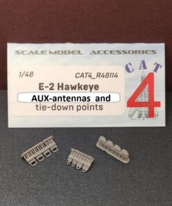 CAT4 1/48E-2 Hawkeye Aux antennas & tie-down points R48114