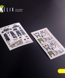 Kelik F-4J - interior 3D decals for Tamiya kit (1/32)