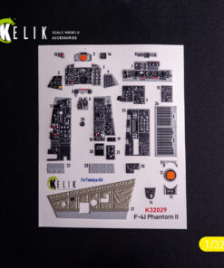 Alternative view of Kelik F-4J - interior 3D decals for Tamiya kit (1/32)