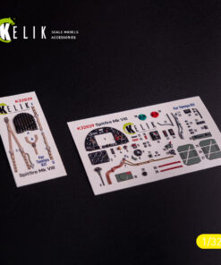 Kelik Spitfire Mk VIII - interior 3D decals for Tamiya kit (1/32)