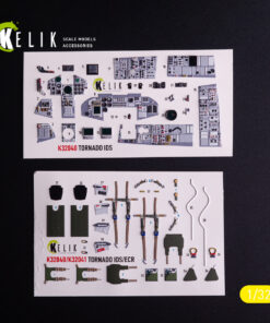 Kelik Tornado IDS - interior 3D decals for Italeri kit (1/32)