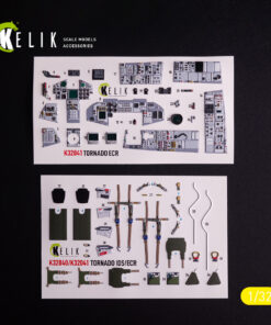 Kelik Tornado ECR - interior 3D decals for Italeri kit (1/32)