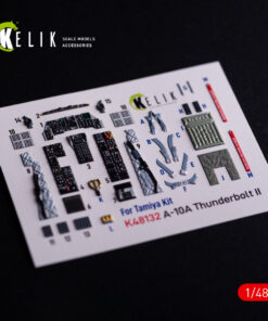 Kelik A-10A - interior 3D decals for Tamiya kit (1/48)
