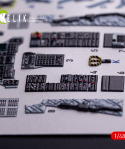 Alternative view of Kelik A-10A - interior 3D decals for Tamiya kit (1/48)