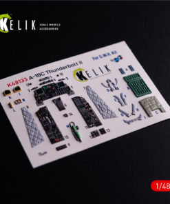 Kelik A-10C - interior 3D decals for GWH kit (1/48)