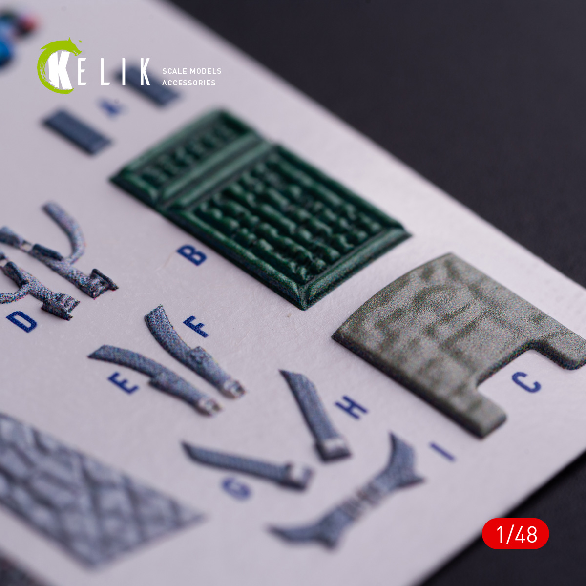Kelik A-10C - interior 3D decals for GWH kit (1/48) - Image 4