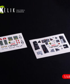 Kelik F-101B VooDoo - interior 3D decals for Zimi Model/KittyHawk kit (1/48)