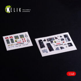 Kelik F-101B VooDoo - interior 3D decals for Zimi Model/KittyHawk kit (1/48)