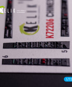 Alternative view of Kelik Z-10 Chinese - interior 3D decals for HobbyBoss kit (1/72)