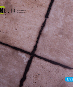 Alternative view of Kelik Soviet Square Concrete Plates Airfield 1970 th - Base - Acrylic 3 mm (280 x 180 mm) (170 g) (1/72)