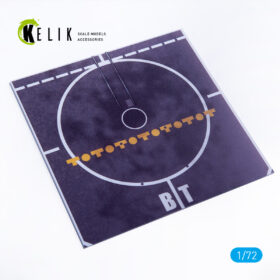 Kelik French frigate D-655 Bretagne - Acrylic 3 mm (240 x 240 mm) (190g) (1/72)