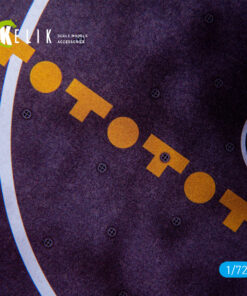 Alternative view of Kelik French frigate D-655 Bretagne - Acrylic 3 mm (240 x 240 mm) (190g) (1/72)