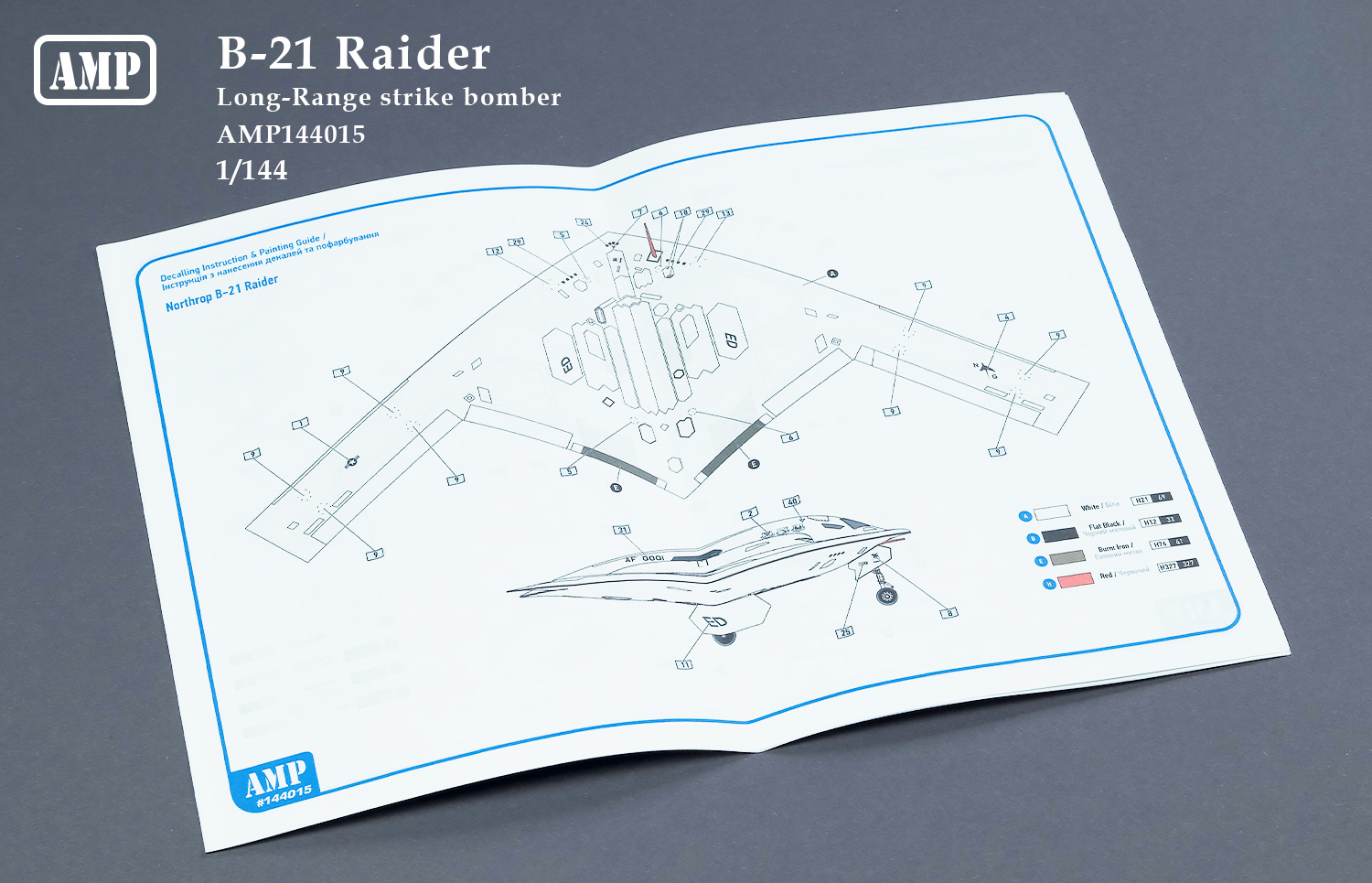 AMP Northrop Grumman B-21 Raider (1/144) - Image 3