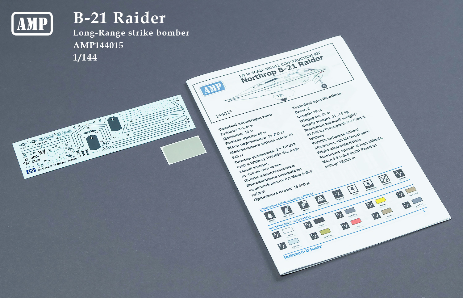 AMP Northrop Grumman B-21 Raider (1/144) - Image 4