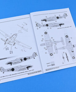 Alternative view of Dora Wings Messershmitt Bf.109 A/B Legion Condor (1/72)