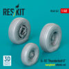 ReskitA-10 "Thunderbolt II" (weighted) wheels set (3D Printed) (1/48)