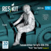 Reskit Female driver for A/S-32A-31A "Mule" Tow Tractor (scene 2) (1 pcs) (3D Printed) (1/72)