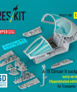 Reskit A-7E Corsair II early cockpit (Hyperdetailed edition) for Trumpeter kit (1/32) RSU32-0189