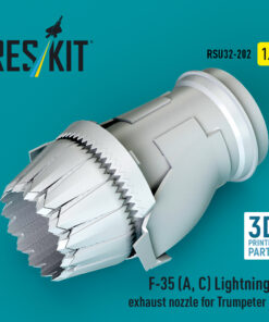 Reskit F-35 (A, С) Lightning II exhaust nozzle for Trumpeter kit (1/32) RSU32-0202