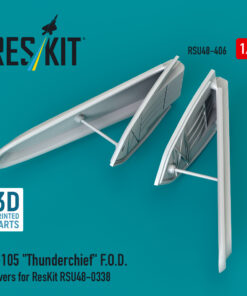 Reskit ​F-105 "Thunderchief" F.O.D. covers for ResKit RSU48-0338 (3D Printed) (1/48)